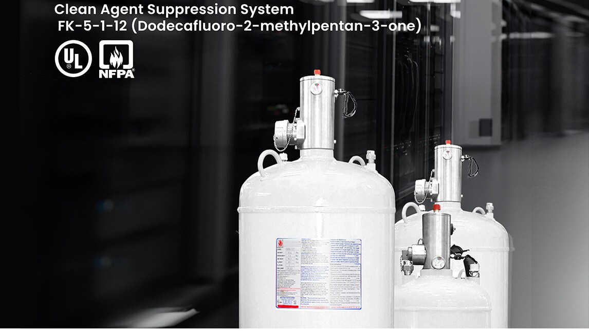 INTERSCHUTZ Produkt 2022 Clean Agent Suppression System (Lichfield